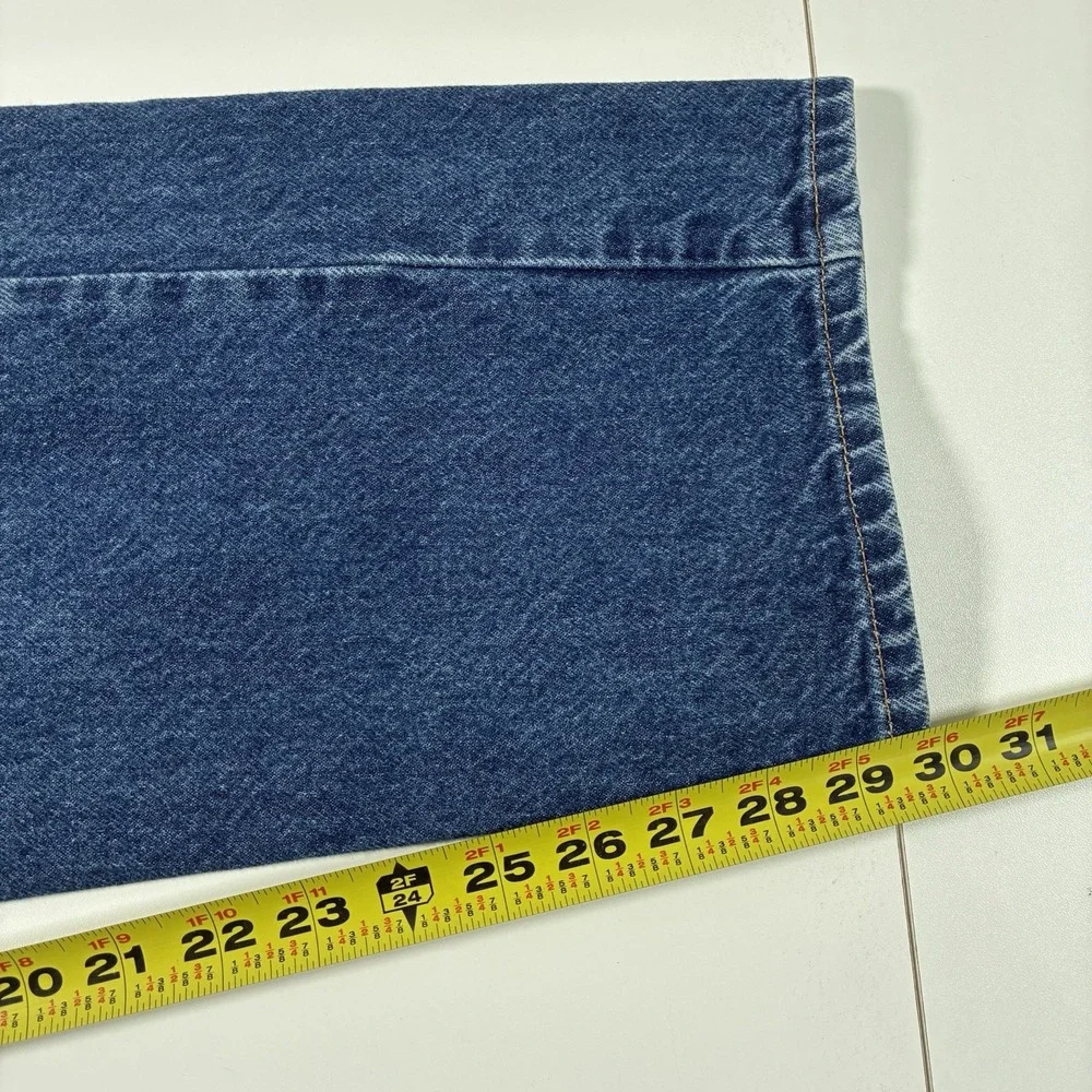 Vintage Levi's Orange Tab‎ 505 Jeans 36x30 Blue Distressed Denim 90s (Tag 38x30)